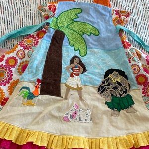 Disney Moana embroidery dress